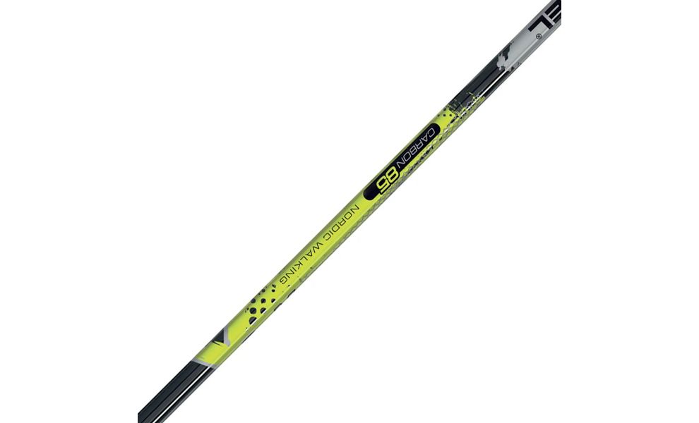 Палиці для скандинавської ходьби Gabel X-5 - 2022, 130 см, Тип розміру: 130, Колір виробника: Black/Yellow, зображення 3