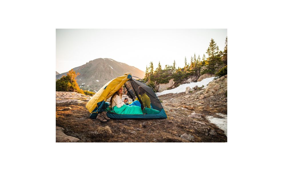 3-місний намет Kelty Far Out 3: двошаровий, Кількість місць: 3, Колір: Olive Oil/Deep Teal, зображення 8