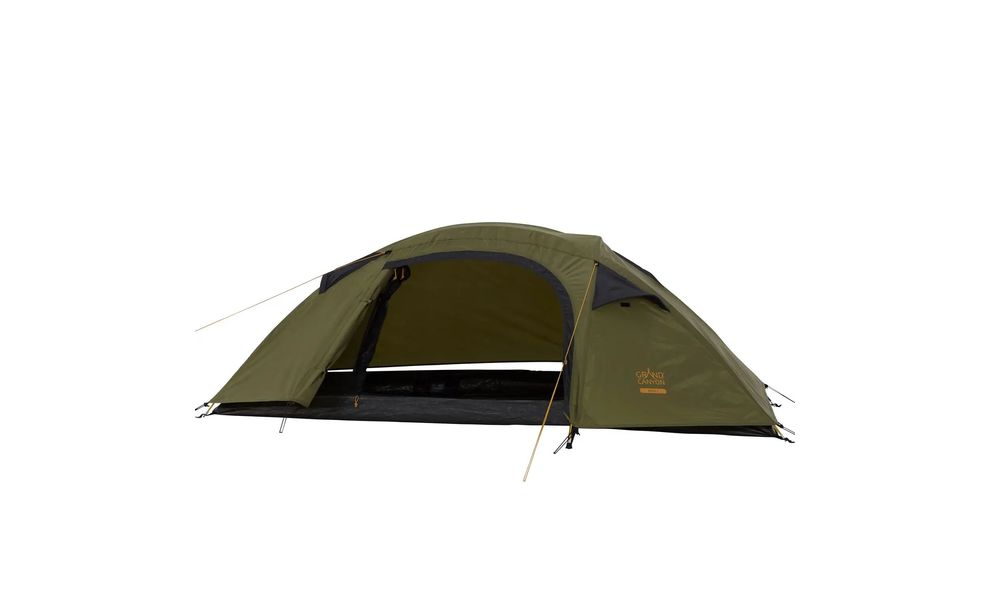 1-місний намет Grand Canyon Apex 1: двошаровий, вітростійкий, Кількість місць: 1, Матеріал каркасу: склопластик, Колір: Capulet Olive, зображення 3