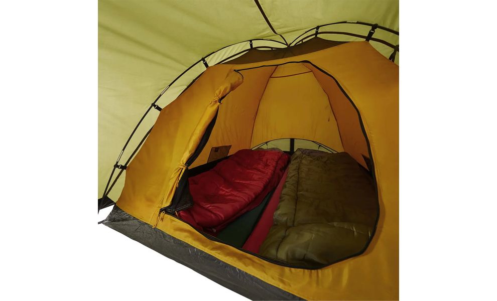 2-місний намет Grand Canyon Topeka 2: двошаровий, з тамбуром, Кількість місць: 2, Матеріал каркасу: склопластик, Колір: Capulet Olive, зображення 6
