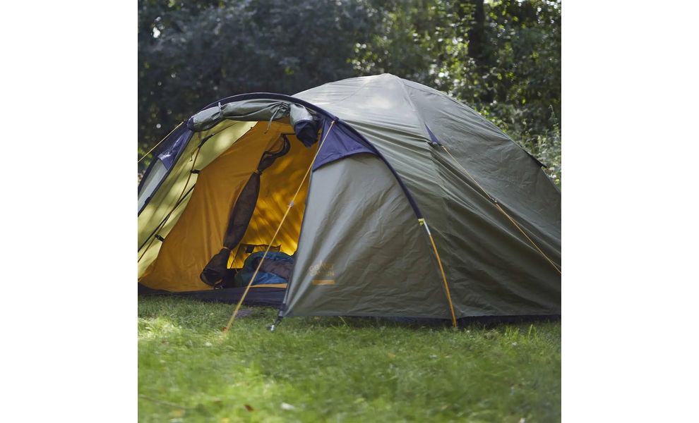 2-місний намет Grand Canyon Topeka 2: двошаровий, з тамбуром, Кількість місць: 2, Матеріал каркасу: склопластик, Колір: Capulet Olive, зображення 11