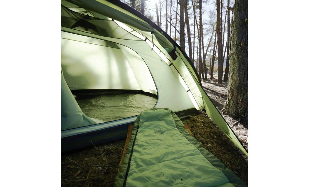 4-місний намет Grand Canyon Topeka 4: двошаровий, з тамбуром, Кількість місць: 4, Матеріал каркасу: склопластик, Колір: Capulet Olive, зображення 14