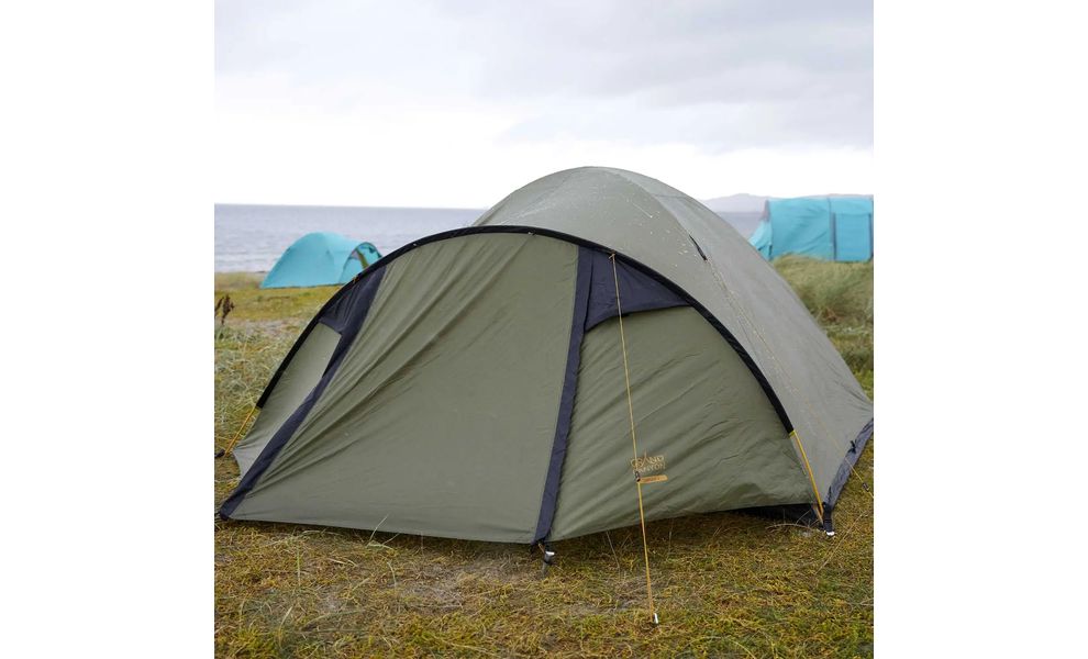 4-місний намет Grand Canyon Topeka 4: двошаровий, з тамбуром, Кількість місць: 4, Матеріал каркасу: склопластик, Колір: Capulet Olive, зображення 12