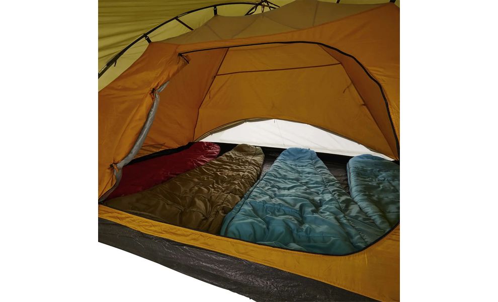 4-місний намет Grand Canyon Topeka 4: двошаровий, з тамбуром, Кількість місць: 4, Матеріал каркасу: склопластик, Колір: Capulet Olive, зображення 13