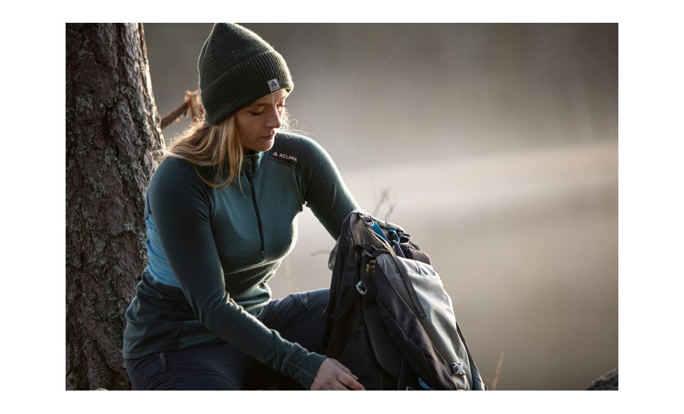 Шапка Aclima Forester Cap (60/Olive Night), Колір: Olive Night, зображення 7