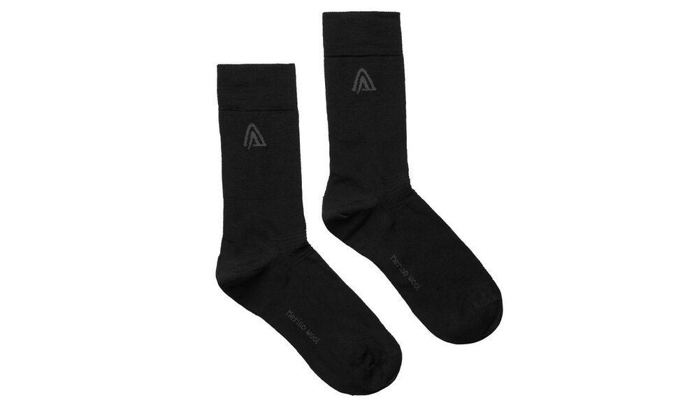 Шкарпетки дитячі Aclima Liner (Jet Black), зображення 2