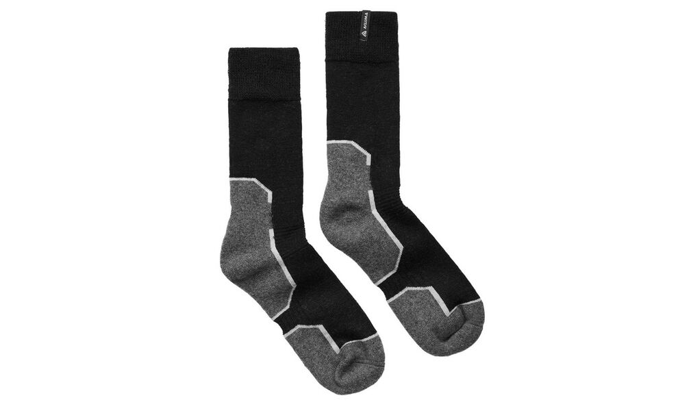 Трекінгові шкарпетки дитячі Aclima WarmWool (Jet Black), Колір: Jet Black, Розмір: 32-35, зображення 2