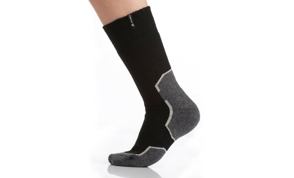 Трекінгові шкарпетки дитячі Aclima WarmWool (Jet Black), Колір: Jet Black, Розмір: 28-31, зображення 3