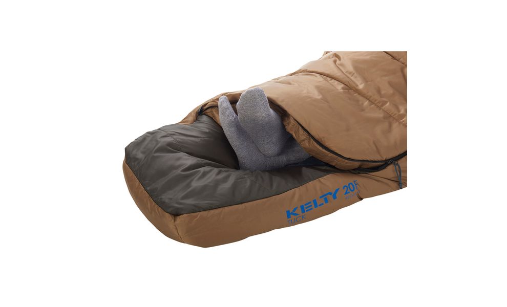 Зимовий туристичний спальник Kelty Tuck 20 Regular до -6°C: з капюшоном, Максимальний зріст користувача: 183, Сторона застібки: ліва, зображення 3