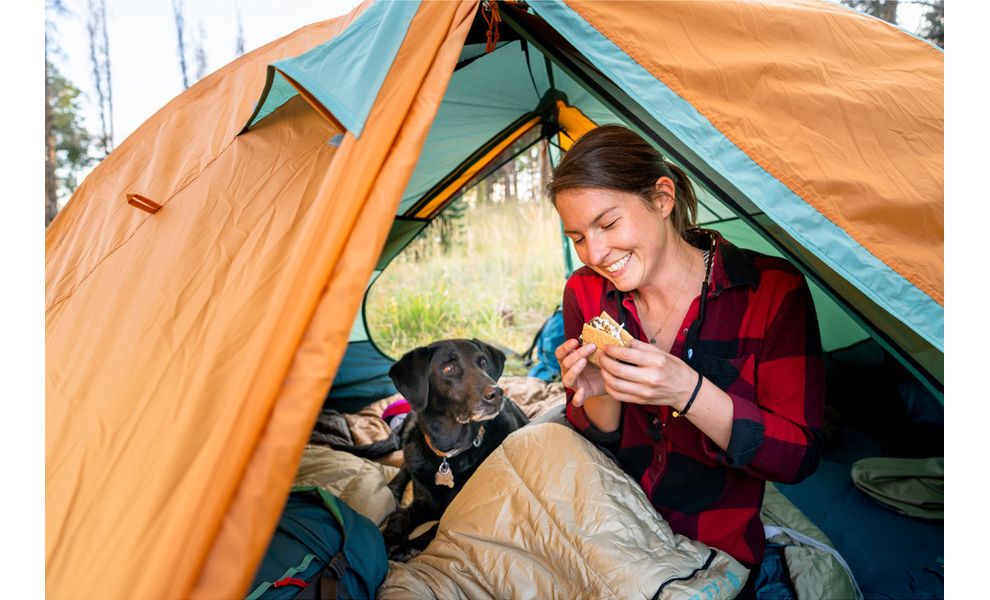 Зимовий туристичний спальник Kelty Tuck 20 Regular до -6°C: з капюшоном, Максимальний зріст користувача: 183, Сторона застібки: ліва, зображення 5