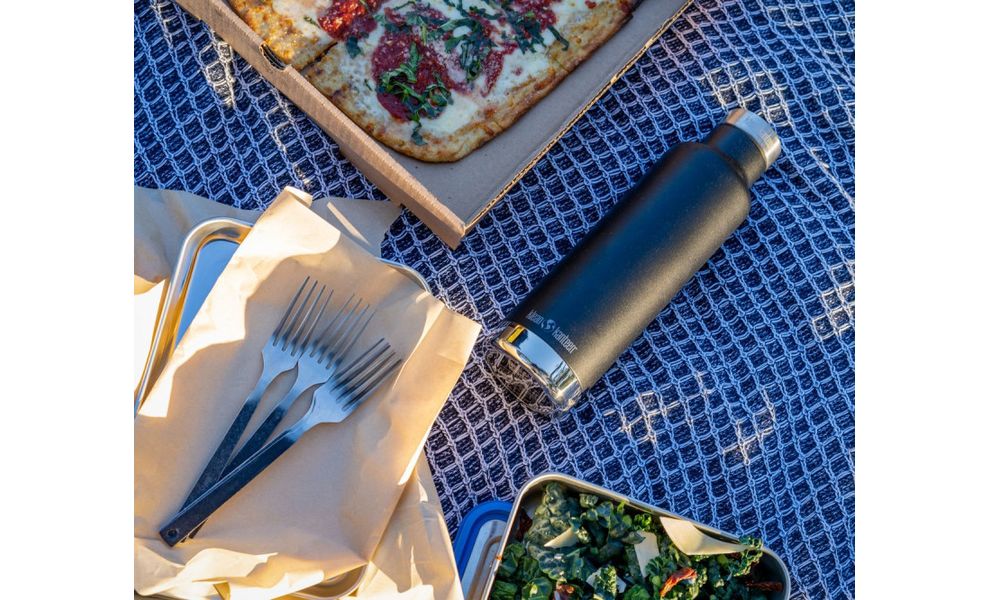 Термопляшка Klean Kanteen Insulated Classic Pour Through (Black) на 750 мл, Об'єм: 750, Колір виробника: Black, зображення 9