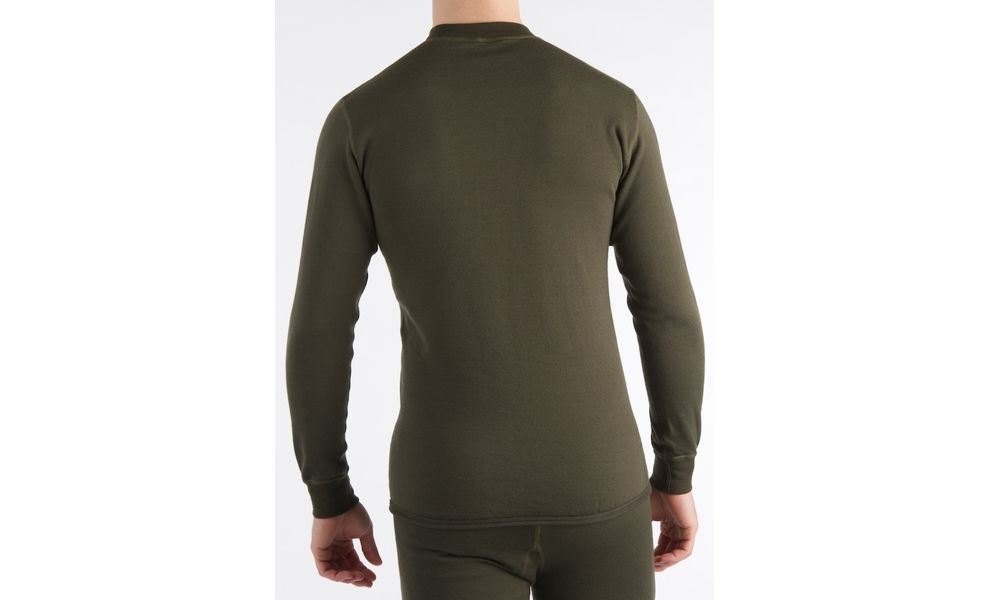Термокофта Aclima HotWool 230 Crew Neck (60/Olive Night), Колір виробника: Olive Night, Розмір виробника: M, зображення 5