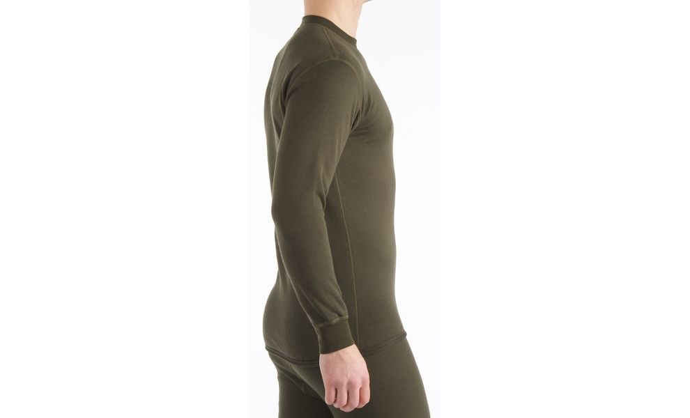 Термокофта Aclima HotWool 230 Crew Neck (60/Olive Night), Колір виробника: Olive Night, Розмір виробника: M, зображення 4