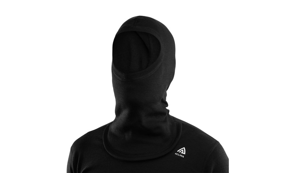 Термокофта чоловіча Aclima WarmWool 200 Hood (123/Jet Black), Колір виробника: Jet Black, Розмір виробника: M, зображення 4