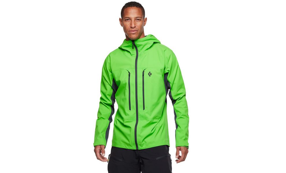 Штормівка чоловіча Black Diamond Dawn Patrol Hybrid - 745004 (3048/Vibrant Green), Колір виробника: 3048/Vibrant Green, Розмір: M, зображення 2