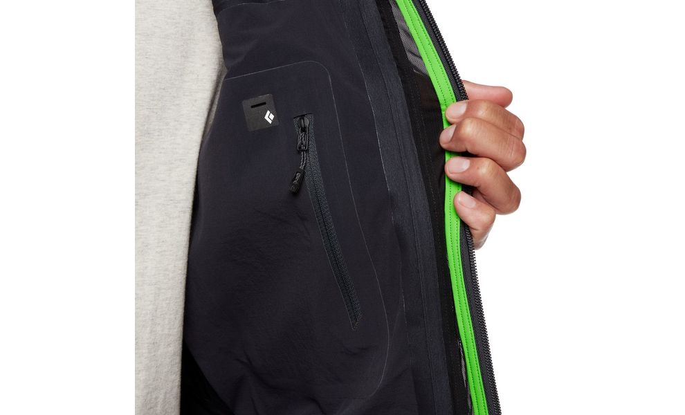 Штормівка чоловіча Black Diamond Dawn Patrol Hybrid - 745004 (3048/Vibrant Green), Колір виробника: 3048/Vibrant Green, Розмір: M, зображення 8