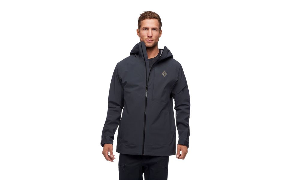 Лижна куртка чоловіча Black Diamond Recon - K6HI (015/Black), Колір виробника: 015/Black, Розмір: S, зображення 2