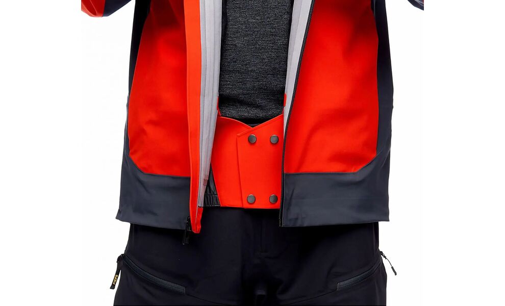 Лижна куртка чоловіча Black Diamond Recon - K6HI (9173/Octane-Carbon), Колір виробника: 9173/Octane/Carbon, Розмір: XL, зображення 5