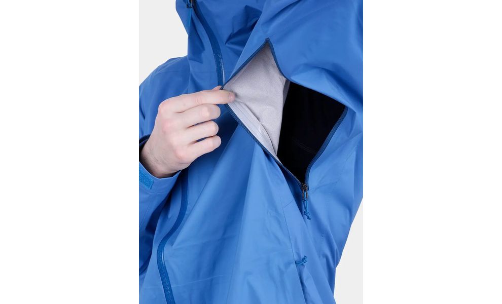 Штормівка чоловіча Black Diamond Stormline - CDT0 (426/Kingfisher), Колір виробника: 426/Kingfisher, Розмір: XS, зображення 10