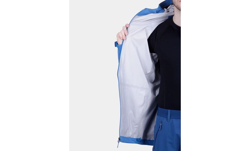 Штормівка чоловіча Black Diamond Stormline - CDT0 (426/Kingfisher), Колір виробника: 426/Kingfisher, Розмір: XS, зображення 9