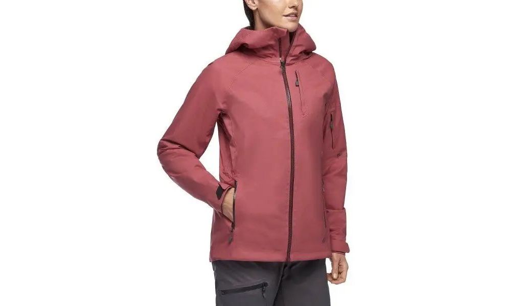 Штормівка жіноча Black Diamond Boundary Line - 746061 (6012/Wild Rose), Колір виробника: 6012/Wild Rose, Розмір: XS, зображення 2