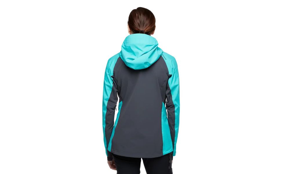 Штормівка жіноча Black Diamond Dawn Patrol Hybrid - 745005 (4050/Dark Patina), Колір виробника: 4050/Dark Patina, Розмір: XS, зображення 3