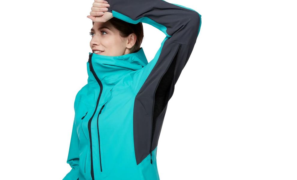 Штормівка жіноча Black Diamond Dawn Patrol Hybrid - 745005 (4050/Dark Patina), Колір виробника: 4050/Dark Patina, Розмір: XS, зображення 6