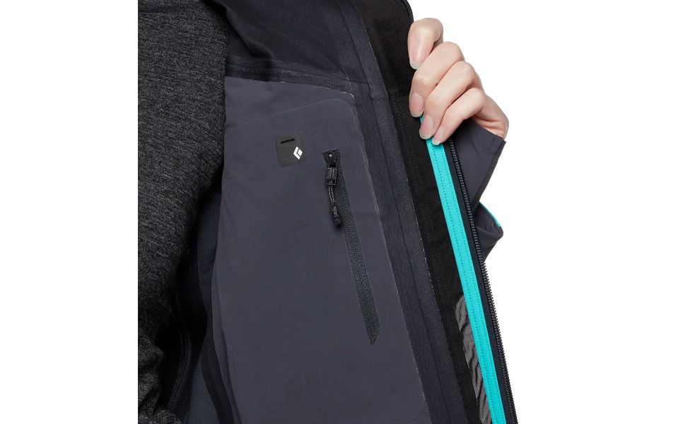 Штормівка жіноча Black Diamond Dawn Patrol Hybrid - 745005 (4050/Dark Patina), Колір виробника: 4050/Dark Patina, Розмір: XS, зображення 7