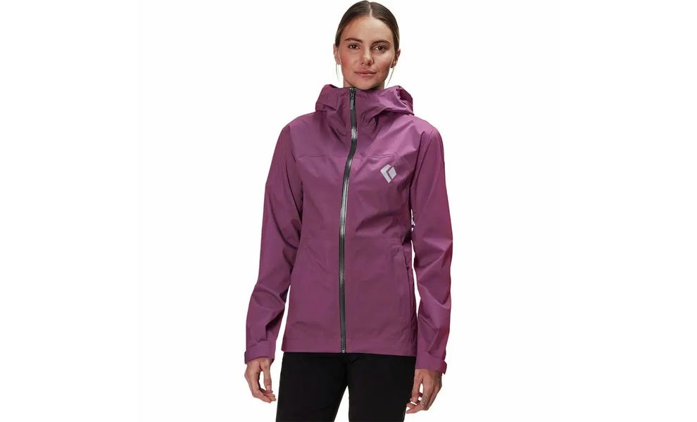 Штормівка жіноча Black Diamond Stormline - M697 (5002/Plum), Колір виробника: 5002/Plum, Розмір: XXS, зображення 3