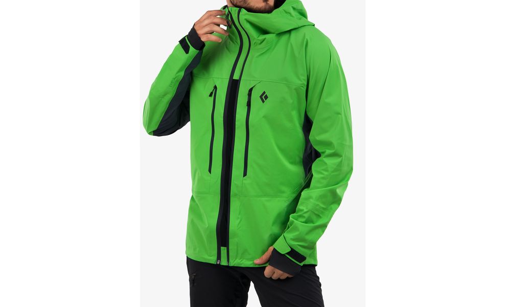 Штормівка чоловіча Black Diamond Dawn Patrol Hybrid - 745004 (3048/Vibrant Green), Колір виробника: 3048/Vibrant Green, Розмір: M, зображення 12