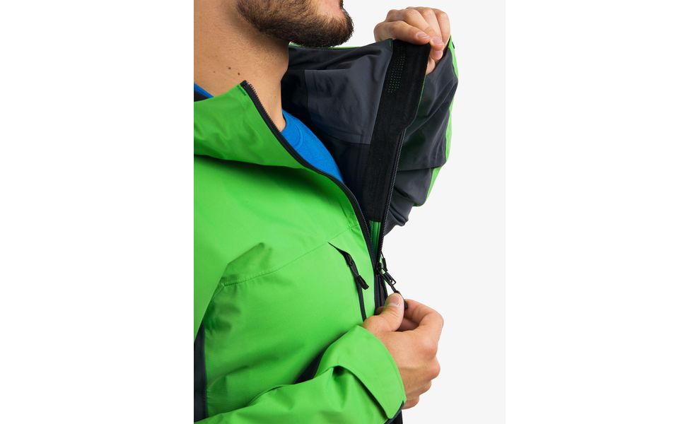 Штормівка чоловіча Black Diamond Dawn Patrol Hybrid - 745004 (3048/Vibrant Green), Колір виробника: 3048/Vibrant Green, Розмір: M, зображення 16