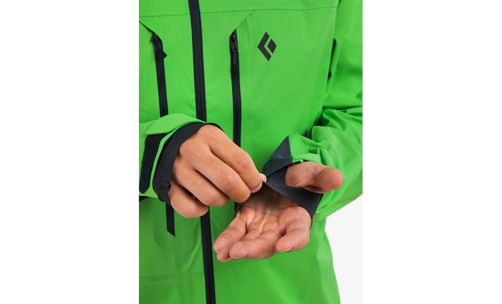 Штормівка чоловіча Black Diamond Dawn Patrol Hybrid - 745004 (3048/Vibrant Green), Колір виробника: 3048/Vibrant Green, Розмір: M, зображення 18