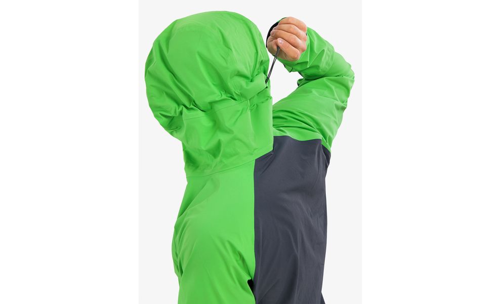 Штормівка чоловіча Black Diamond Dawn Patrol Hybrid - 745004 (3048/Vibrant Green), Колір виробника: 3048/Vibrant Green, Розмір: M, зображення 21