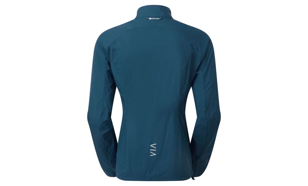 Вітрівка жіноча Montane Featherlite Trail - FFTJA (Cerulean Blue), Колір виробника: Cerulean Blue, Розмір: XS/EU 34, зображення 2