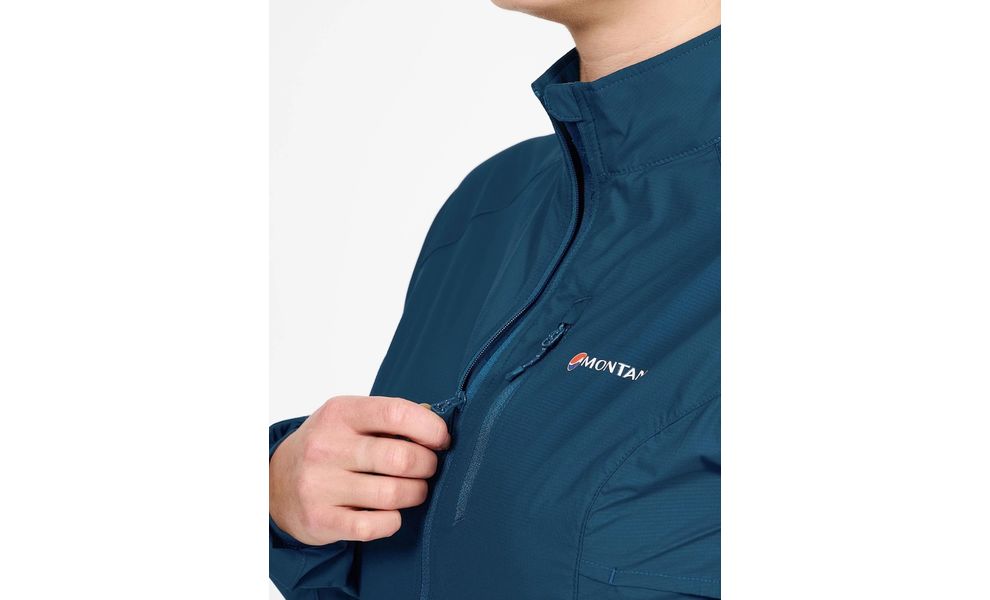 Вітрівка жіноча Montane Featherlite Trail - FFTJA (Cerulean Blue), Колір виробника: Cerulean Blue, Розмір: XS/EU 34, зображення 6