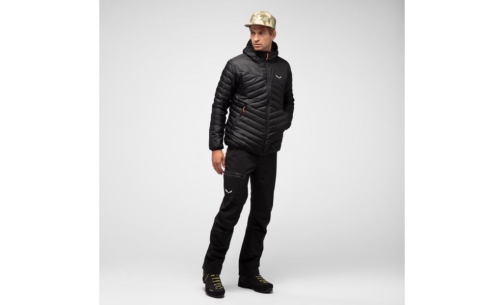 Лайнер чоловічий Salewa Brenta - 27883 (0910/Black Out), Колір виробника: 0910/Black Out, Розмір: 46/S, зображення 4