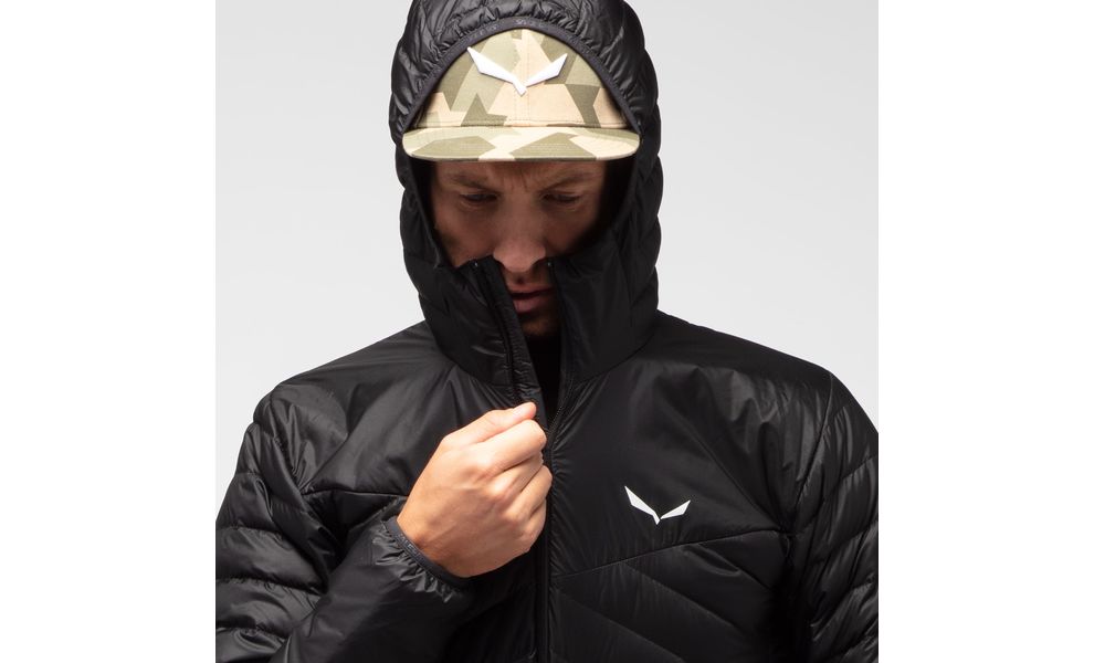 Лайнер чоловічий Salewa Brenta - 27883 (0910/Black Out), Колір виробника: 0910/Black Out, Розмір: 46/S, зображення 8