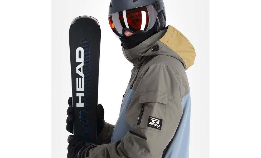 Лижна куртка чоловіча Rehall Anchor (9514/Antique Bronze), Колір виробника: 9514/Antique Bronze, Розмір: S, зображення 8