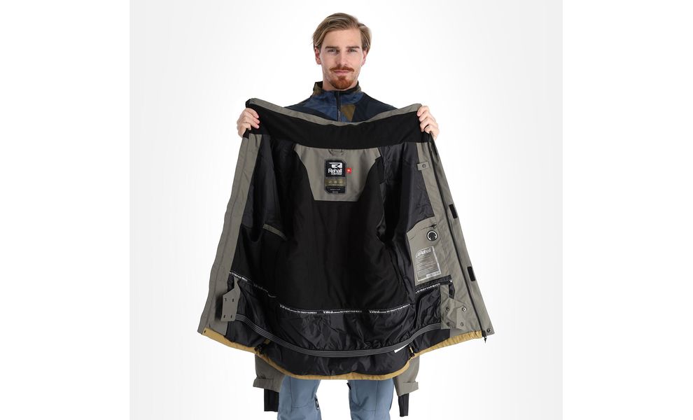 Лижна куртка чоловіча Rehall Anchor (9514/Antique Bronze), Колір виробника: 9514/Antique Bronze, Розмір: L, зображення 9