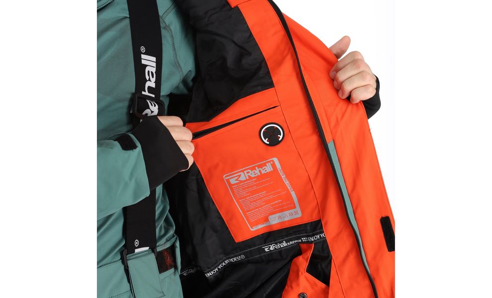 Лижна куртка чоловіча Rehall Anchor (5015/Cherry Tomato), Колір виробника: 5015/Cherry Tomato, Розмір: S, зображення 15