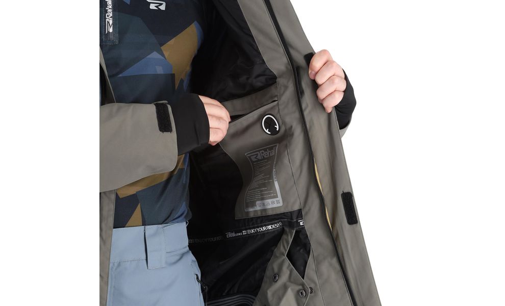 Лижна куртка чоловіча Rehall Anchor (9514/Antique Bronze), Колір виробника: 9514/Antique Bronze, Розмір: M, зображення 15