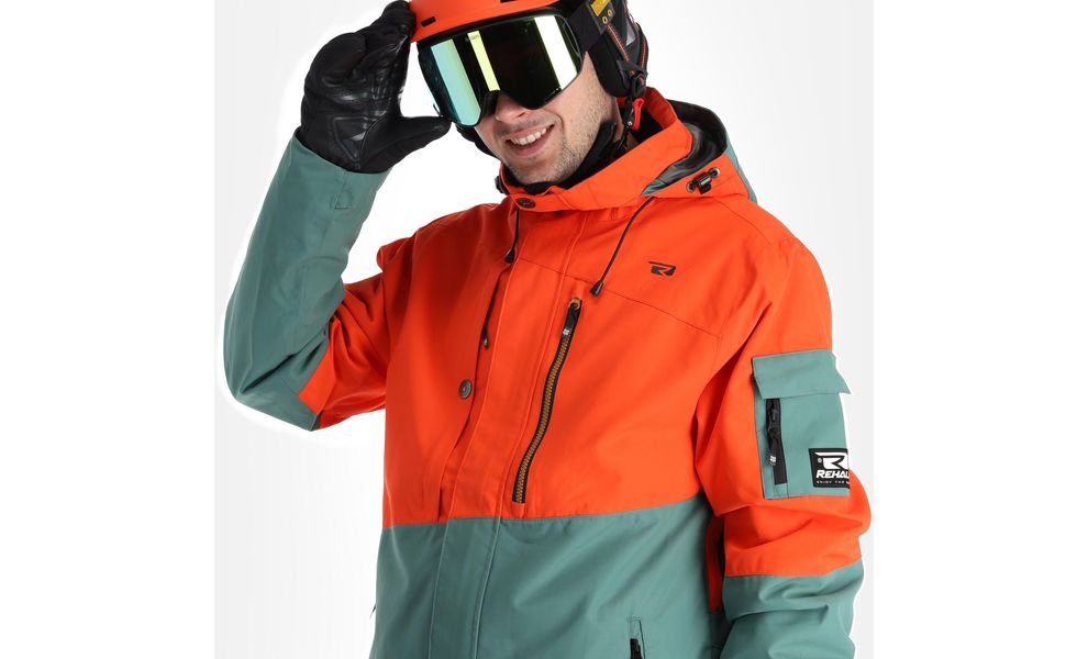 Лижна куртка чоловіча Rehall Anchor (5015/Cherry Tomato), Колір виробника: 5015/Cherry Tomato, Розмір: S, зображення 7