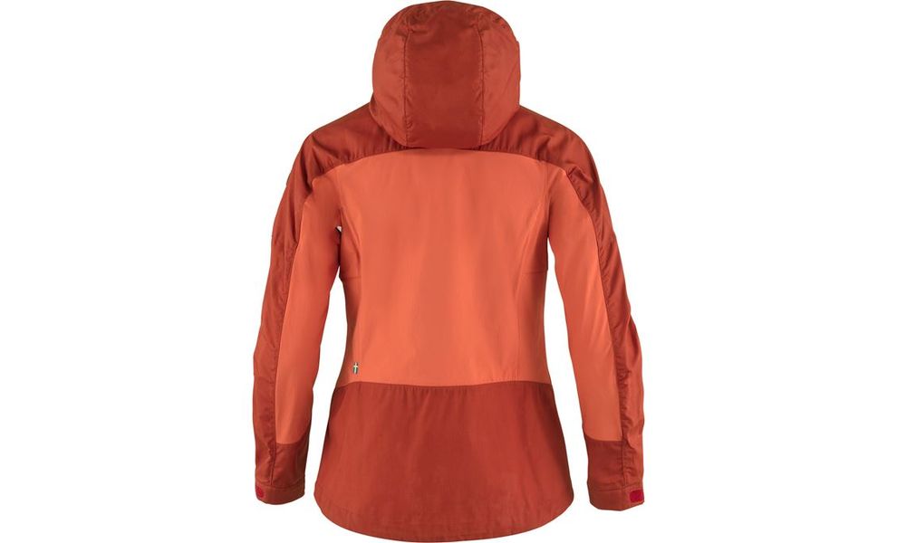 Штормівка жіноча Fjallraven Abisko Lite Trekking - 86131 (321-333/Cabin Red-Rowan Red), Колір виробника: 321-333/Cabin Red/Rowan Red, Розмір: XS, зображення 2