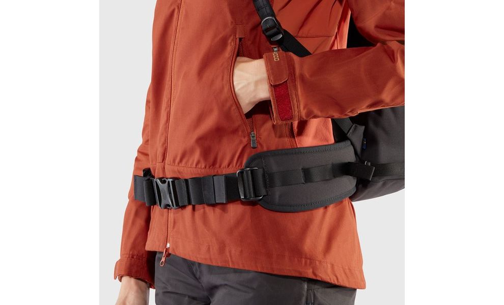 Штормівка жіноча Fjallraven Abisko Lite Trekking - 86131 (321-333/Cabin Red-Rowan Red), Колір виробника: 321-333/Cabin Red/Rowan Red, Розмір: XS, зображення 10