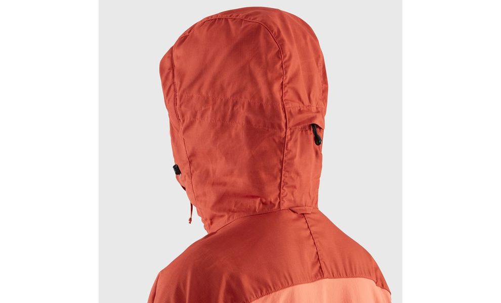 Штормівка жіноча Fjallraven Abisko Lite Trekking - 86131 (321-333/Cabin Red-Rowan Red), Колір виробника: 321-333/Cabin Red/Rowan Red, Розмір: XS, зображення 6