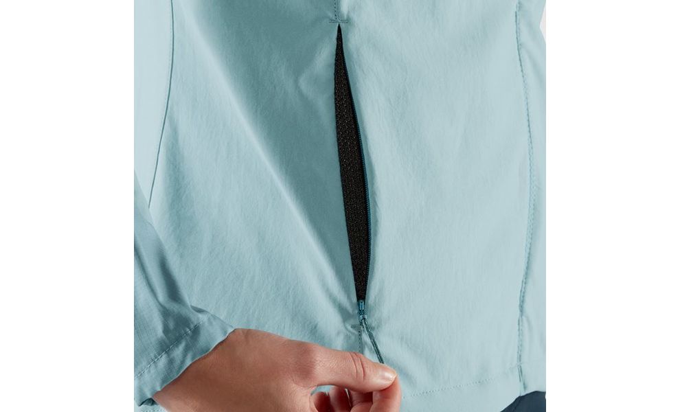 Вітрівка жіноча Fjallraven Abisko Midsummer - 89826 (562-563/Mineral Blue-Clay Blue), Колір виробника: 562-563/Mineral Blue/Clay Blue, Розмір: L, зображення 7