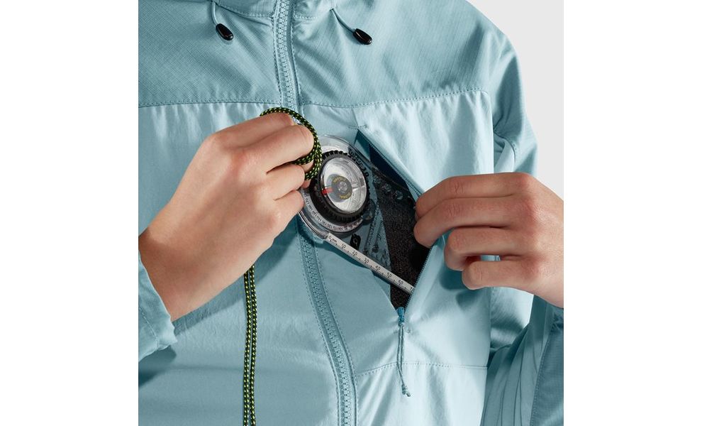 Вітрівка жіноча Fjallraven Abisko Midsummer - 89826 (562-563/Mineral Blue-Clay Blue), Колір виробника: 562-563/Mineral Blue/Clay Blue, Розмір: L, зображення 9
