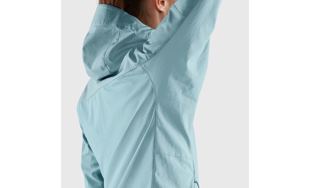 Вітрівка жіноча Fjallraven Abisko Midsummer - 89826 (562-563/Mineral Blue-Clay Blue), Колір виробника: 562-563/Mineral Blue/Clay Blue, Розмір: L, зображення 6