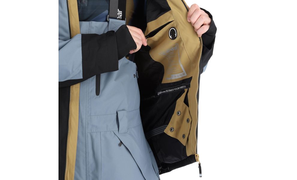 Лижна куртка чоловіча Rehall Dragon (3031/Blue Mirage), Колір виробника: 3031/Blue Mirage, Розмір: S, зображення 12