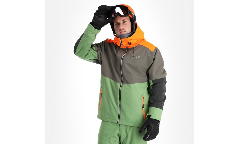 Лижна куртка чоловіча Rehall Dragon (6004/Neon Orange), Колір виробника: 6004/Neon Orange, Розмір: S, зображення 4
